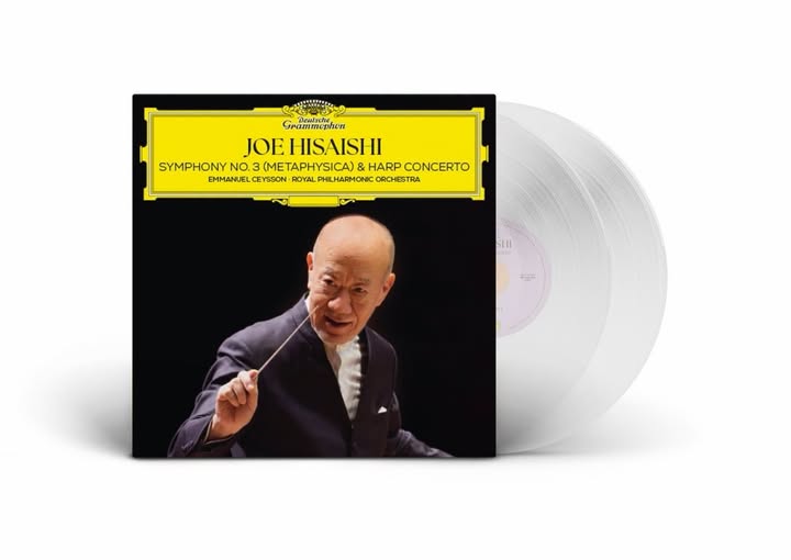 Joe Hisaishi, Royal Philharmonic Orchestra, Emmanuel Ceysson — Symphony No.3 (Metaphysica) & Harp Concerto