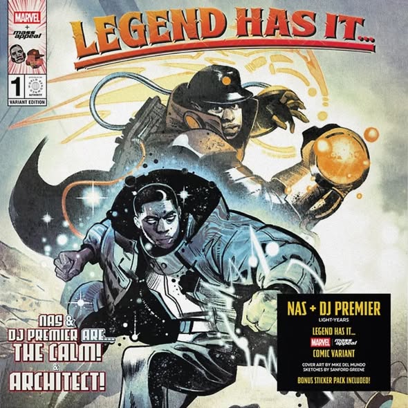 Nas and DJ Premier — Light-Years (Marvel Variant Edition)