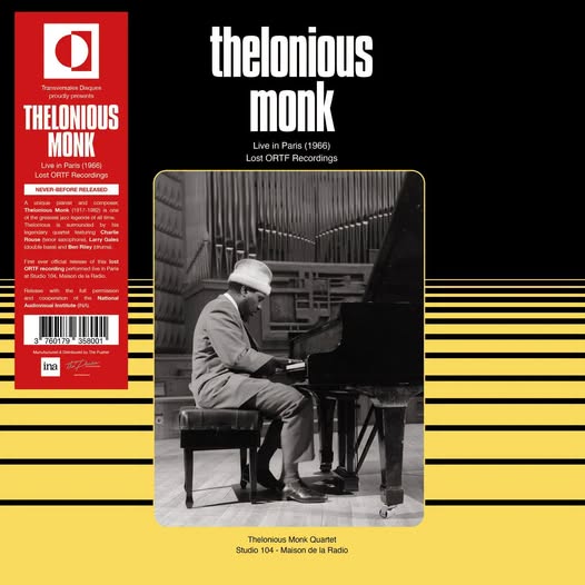 Thelonious Monk — Live In Paris 1966 - Lost ORTF Recording