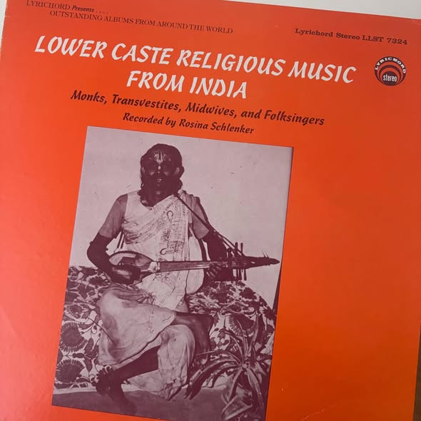 Various Artists — Lower Caste Religious Music From India